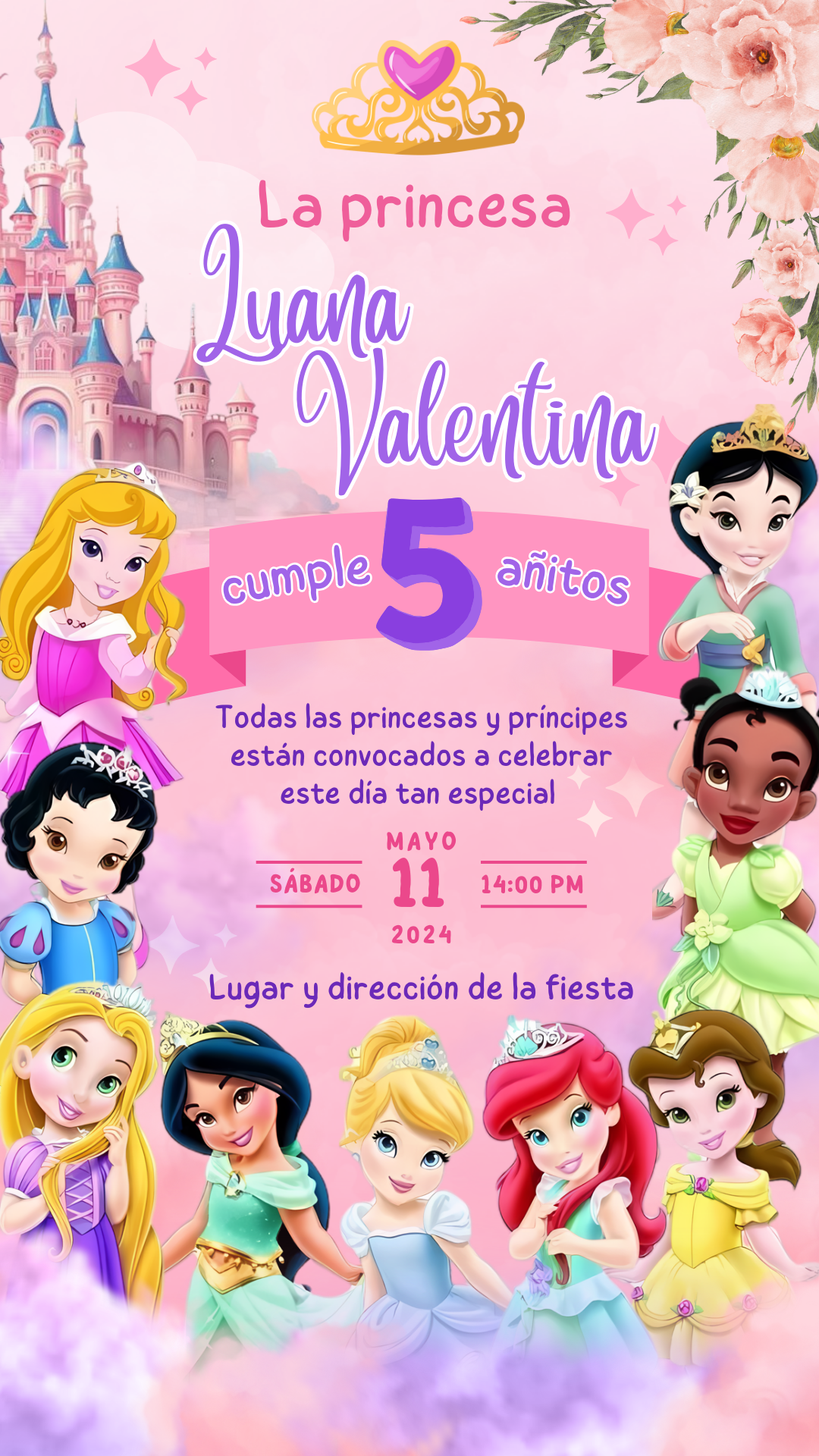 A0018 | Princesas Disney Bebés